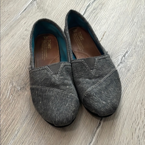 TOMS Gray Slip-On Shoes - Picture 9 of 9